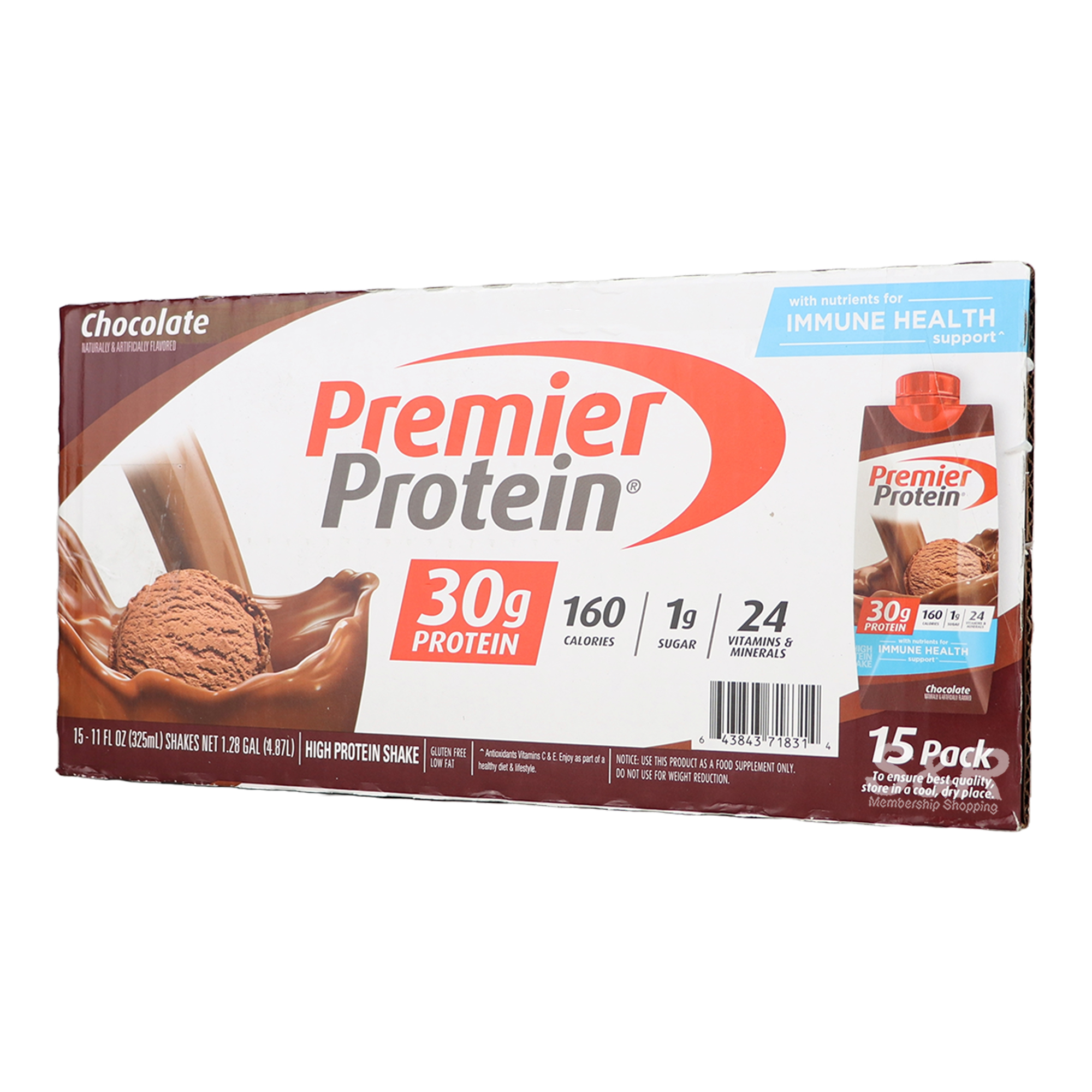 Premier Protein Chocolate 15 pcs Premier Protein Chocolate 15 pcs